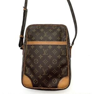 LOUIS VUITTON Crossbody Bag Danube Monogram GM Bag LV Camera Messenger Authentic